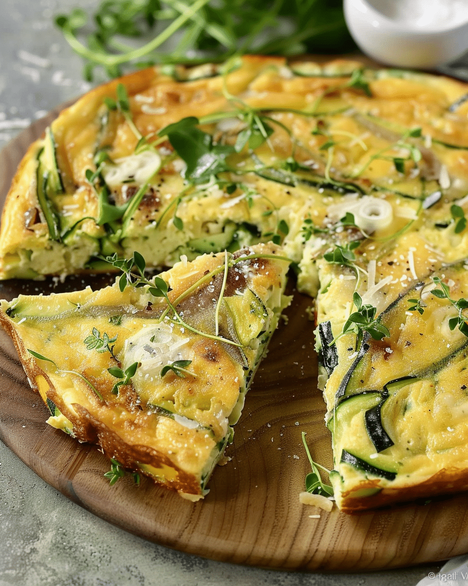 Courgette Frittata