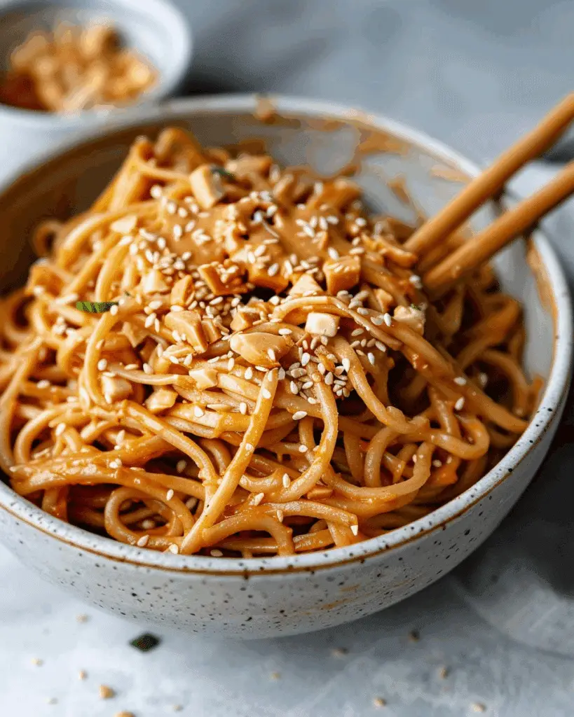 Peanut Butter Noodles