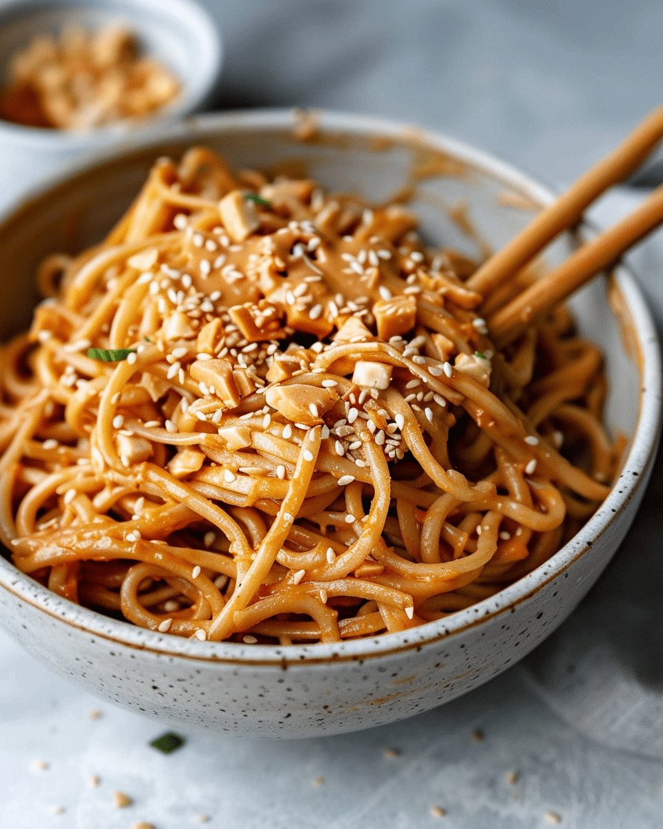 Peanut Butter Noodles