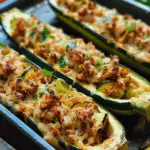 Stuffed Zucchini Boats