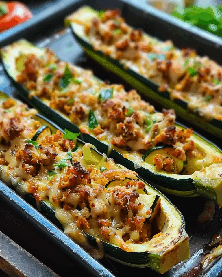 Stuffed Zucchini Boats