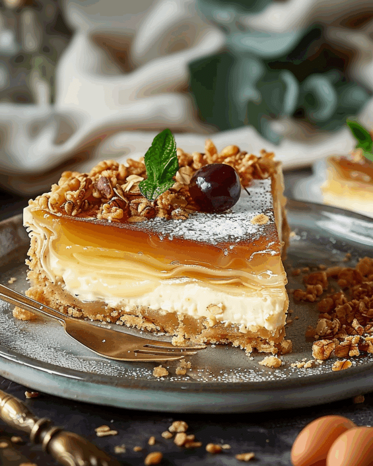 Baklava Cheesecake Delight