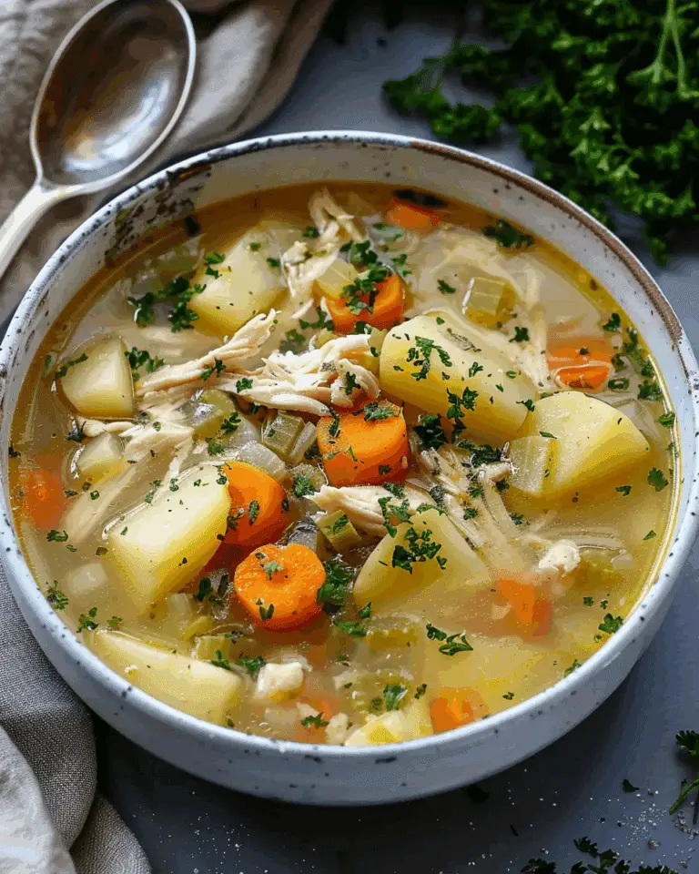 Chicken Soup with Potatoes
