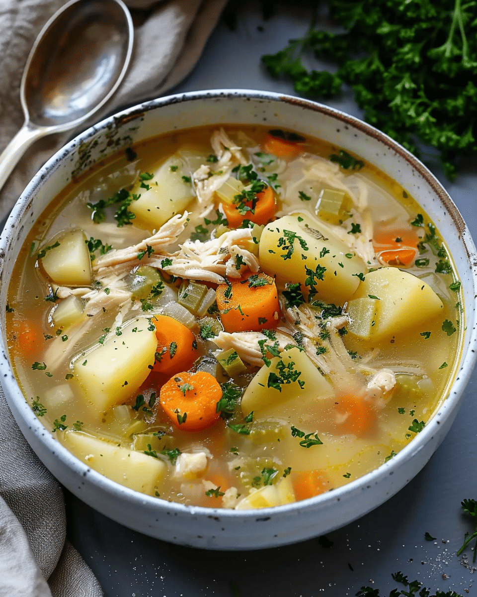 Chicken Soup with Potatoes
