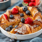 Croissant French Toast Casserole