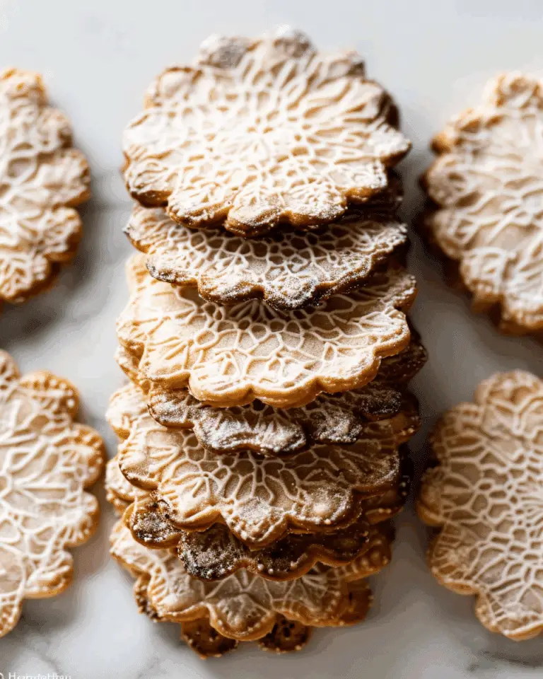 Easy Lace Cookies