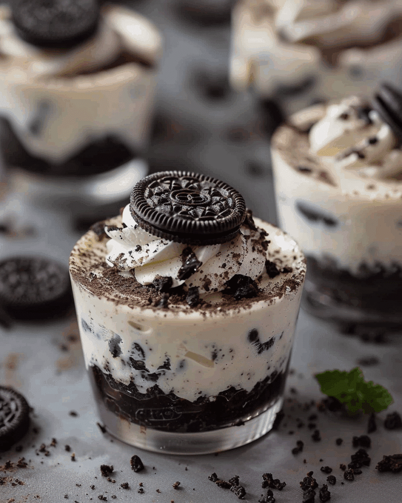 No-Bake Oreo Cheesecake Cups