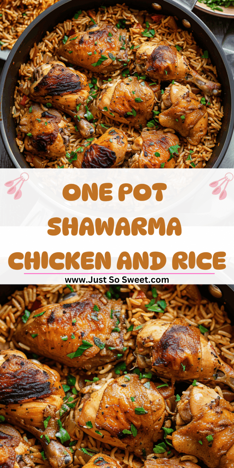 One Pot Shawarma Chicken and Rice