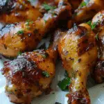 Caramelized Baked Chicken Legs or Wings