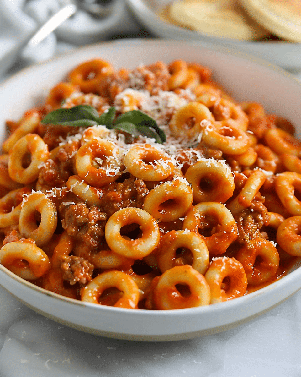 Homemade SpaghettiOs