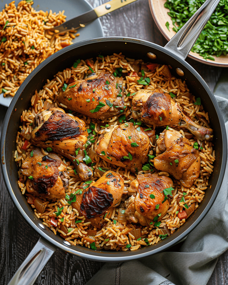 One Pot Shawarma Chicken and Rice