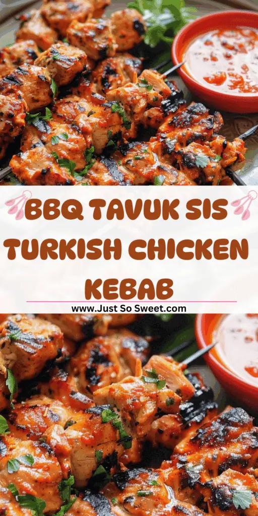 Tavuk Sis Turkish Chicken Kebab