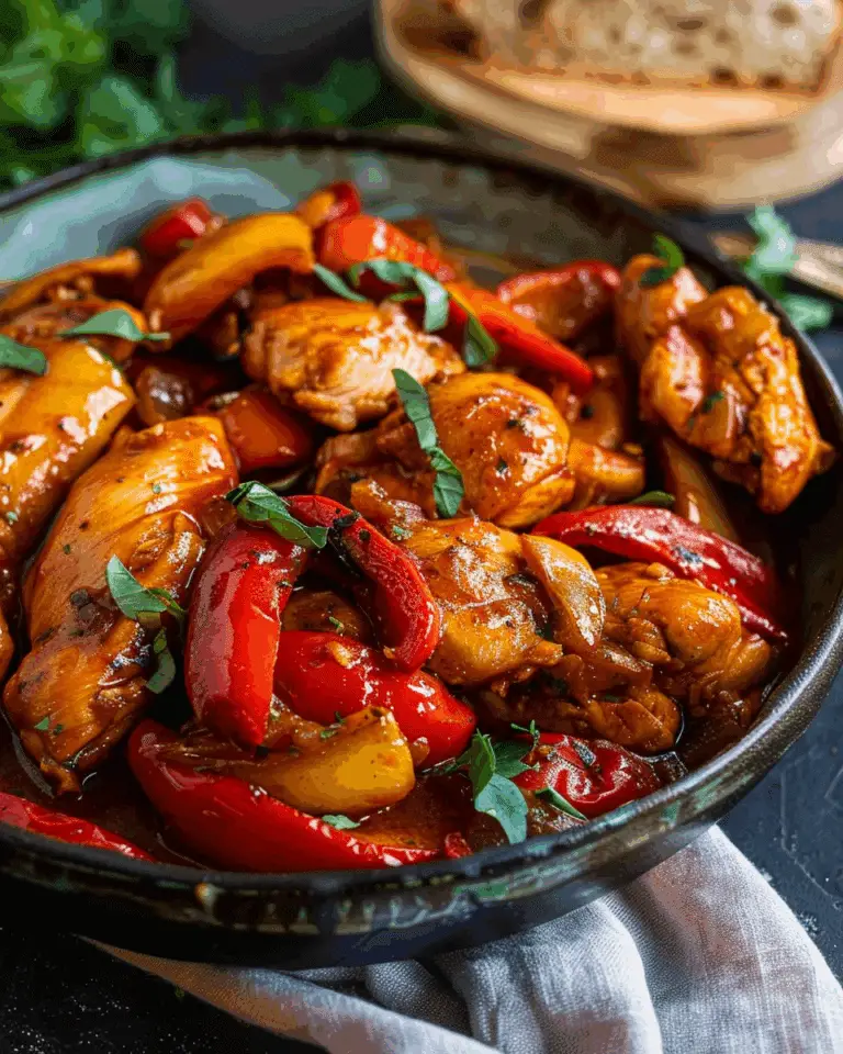 Chicken and Peppers Recipe