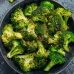 Crispy Garlic Air Fryer Broccoli