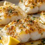 Garlic Butter Baked Cod Recipe