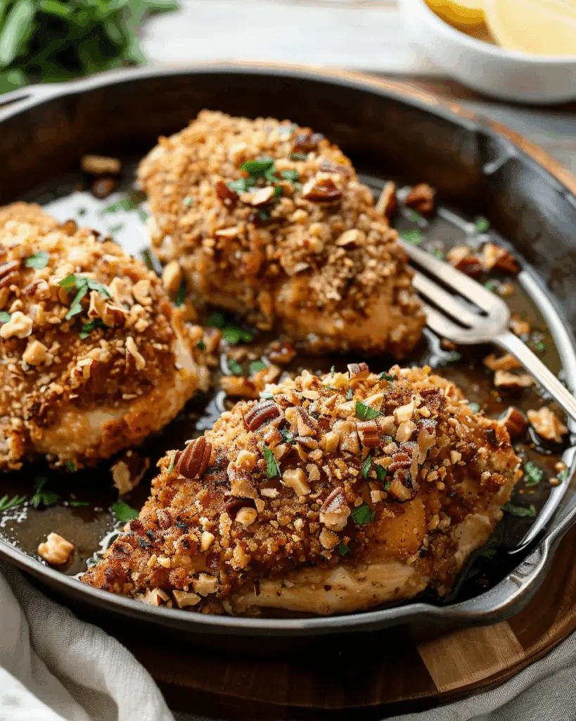 Unbelievable Walnut‑Crusted Chicken