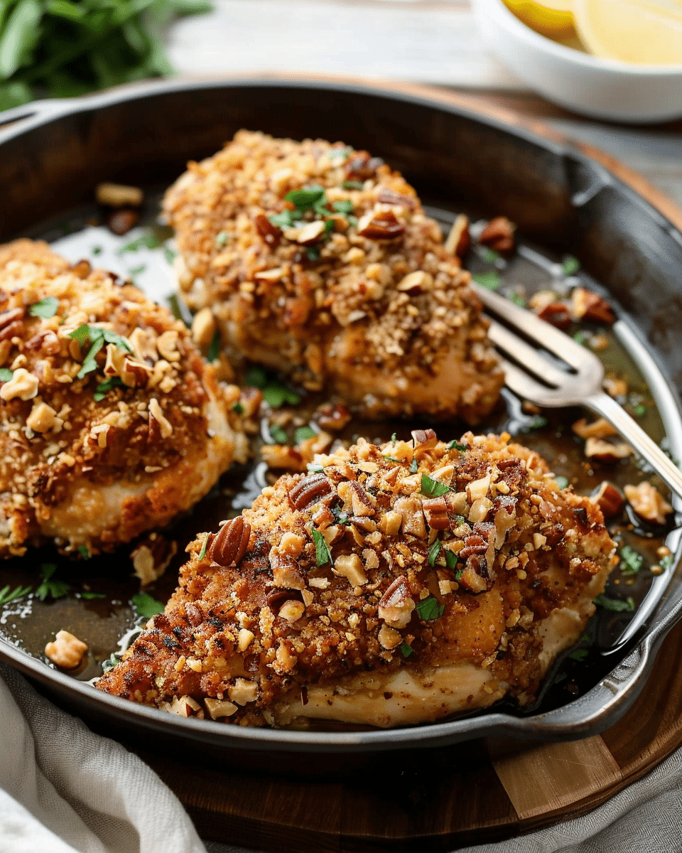 Unbelievable Walnut‑Crusted Chicken