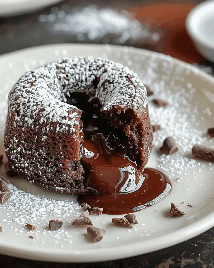 Air Fryer Lava Cake