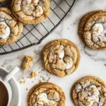 White Chocolate Coffee Cookies