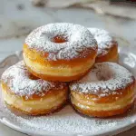 Cloud-Like Vanilla Donuts