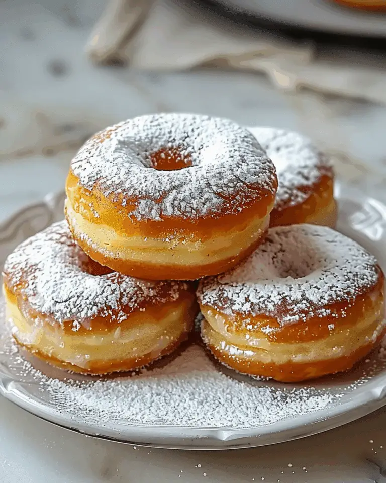 Cloud-Like Vanilla Donuts