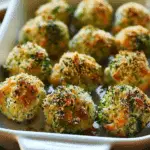 Baked Broccoli Cheese Balls