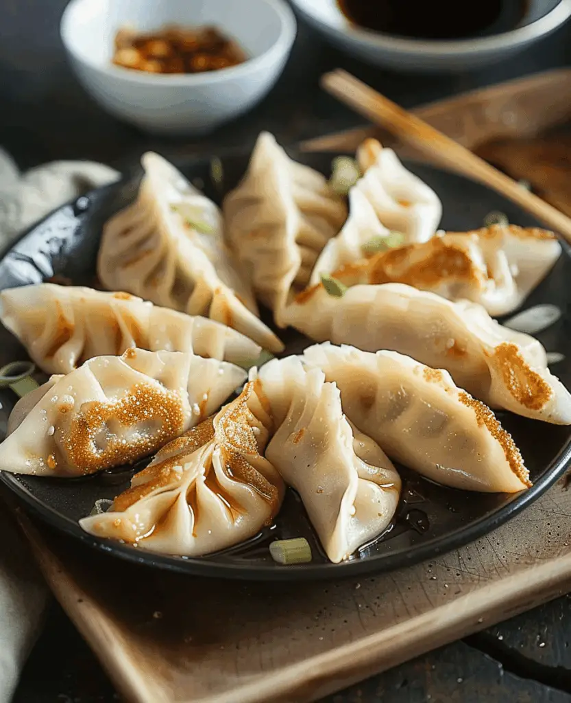 Chinese Chicken Dumplings – Crispy, Juicy, and Flavorful