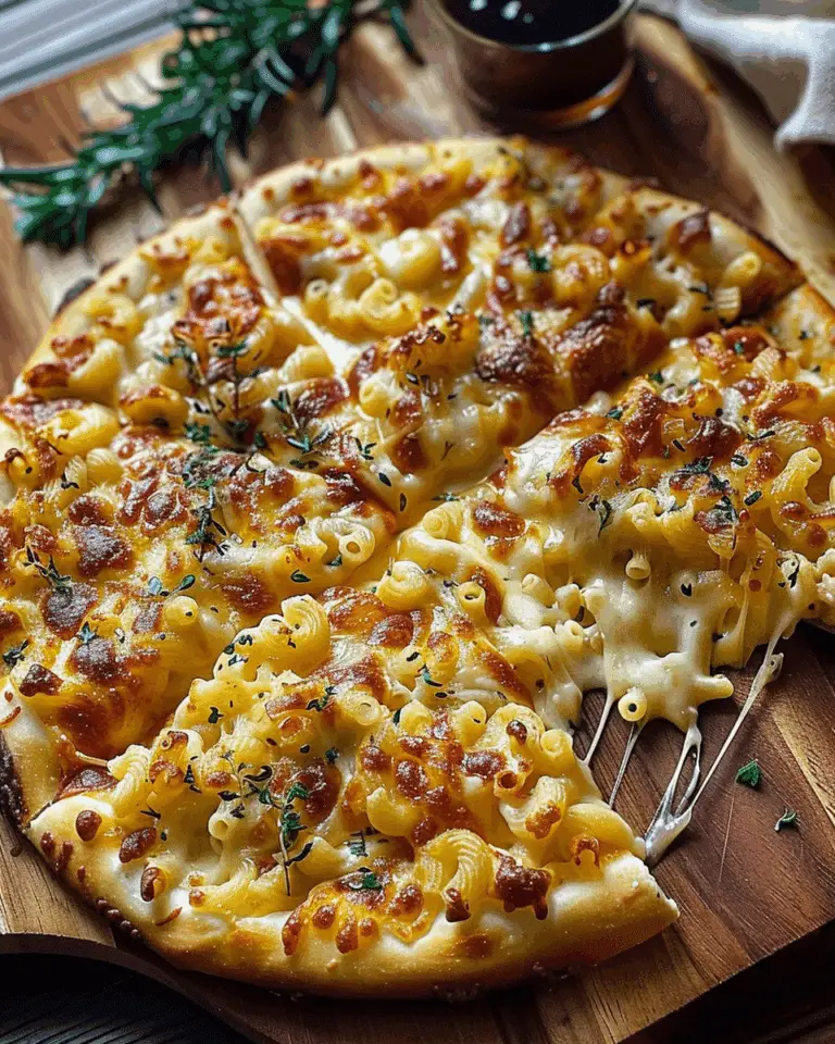 Macaroni Cheese Pizza: The Ultimate Comfort Food Mashup
