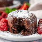 Cinnamon Spiced Chocolate Lava Cakes