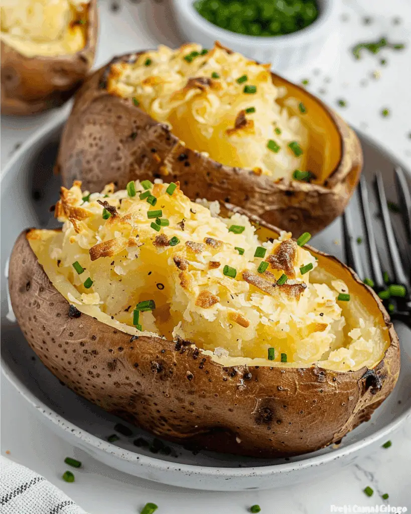Air Fryer Baked Potatoes