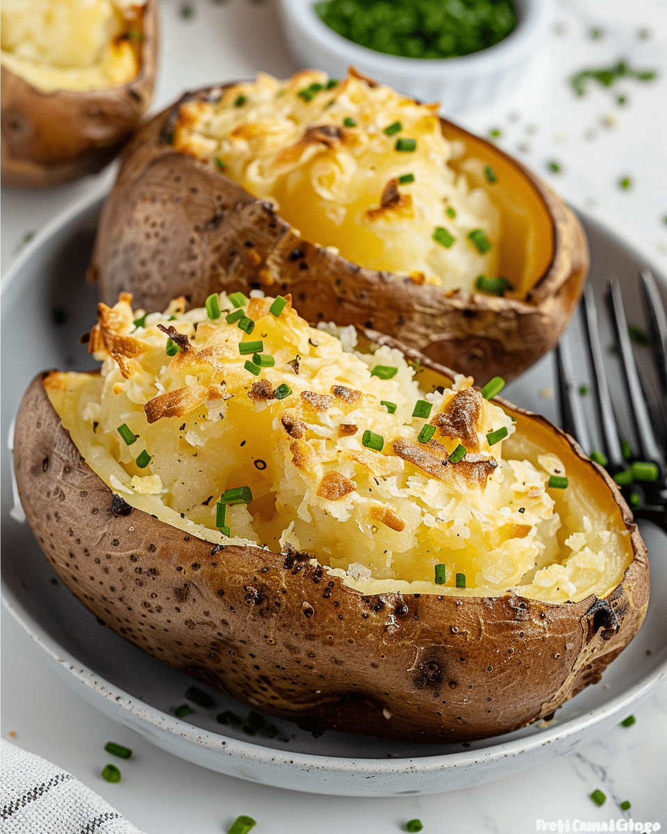 Air Fryer Baked Potatoes