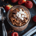 Brownie Batter Overnight Oats