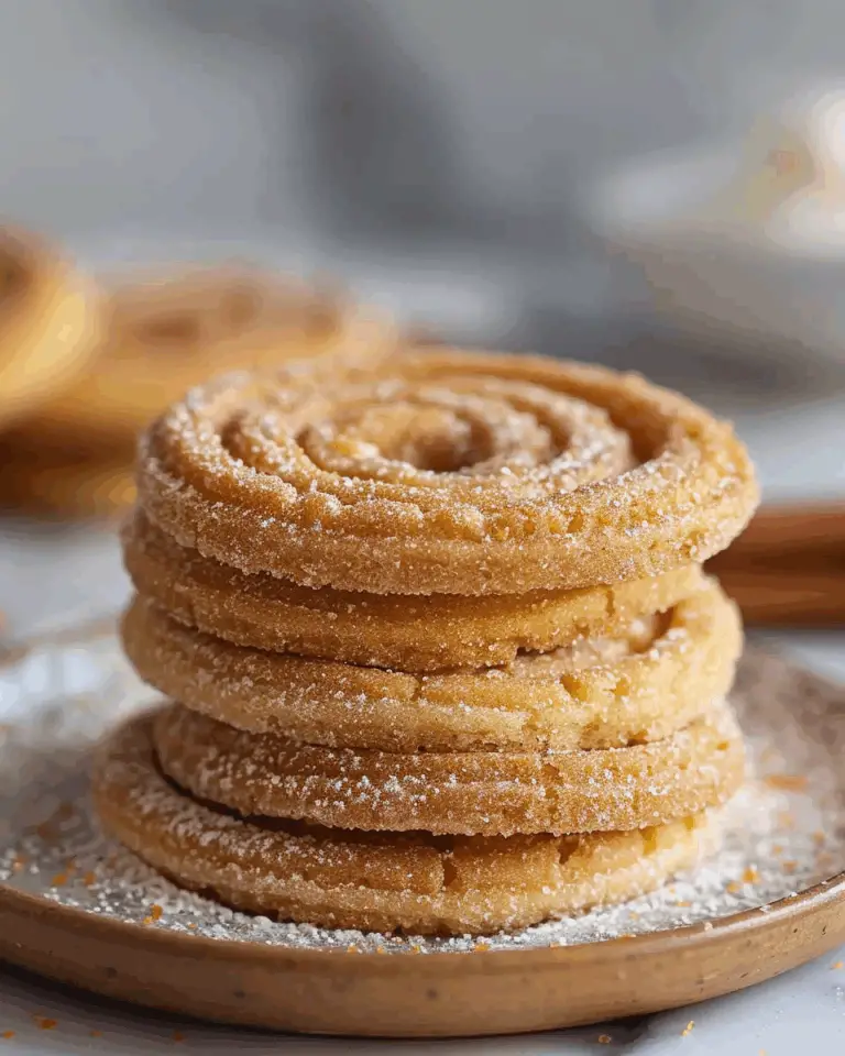 Irresistible Churro Cookies – A Sweet Cinnamon Delight