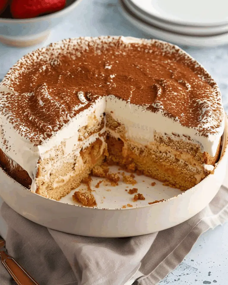 Tiramisu Tres Leches Cake