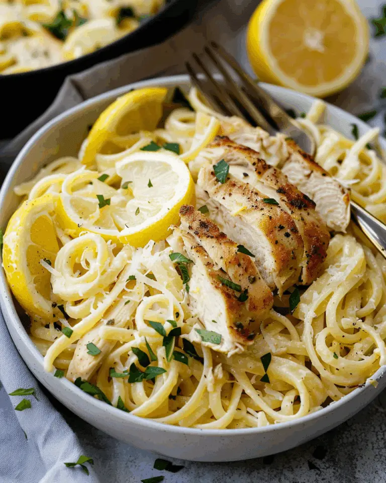 Lemon Chicken Pasta