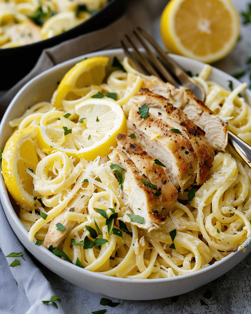 Lemon Chicken Pasta