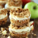 Apple Crisp Mini Cheesecakes