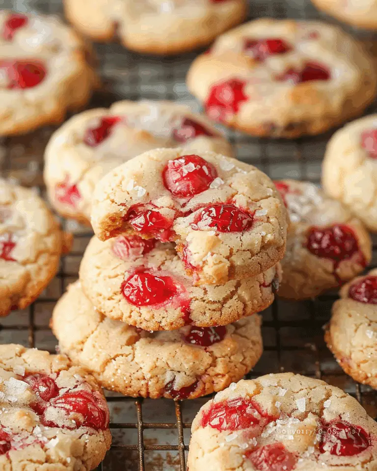 Almond Cherry Cookies