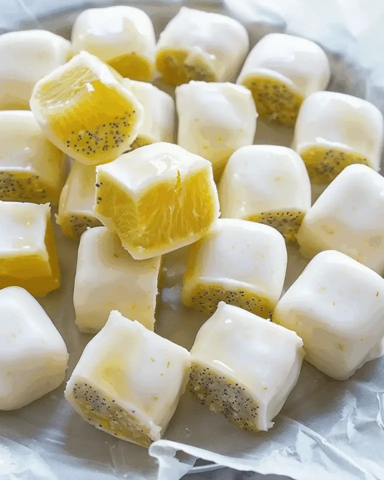 Lemon Poppy Seed Protein Bites