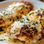 Chicken Pillows with Creamy Parmesan Sauce for Cozy Nights