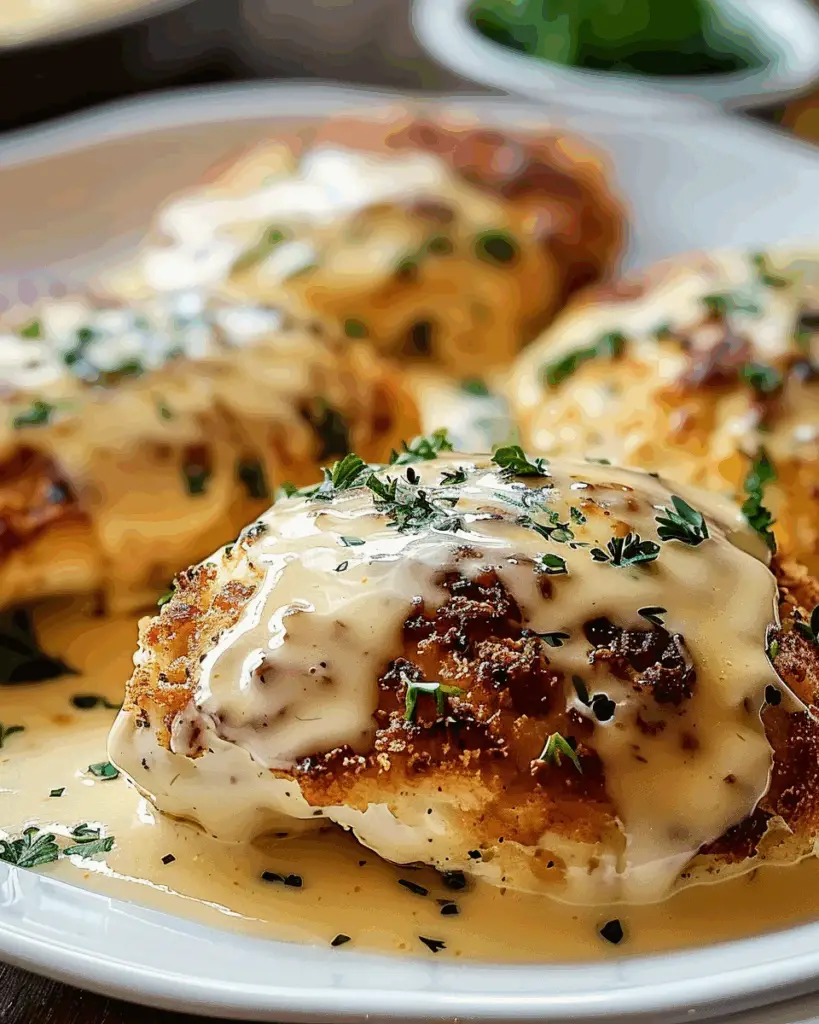 Chicken Pillows with Creamy Parmesan Sauce for Cozy Nights