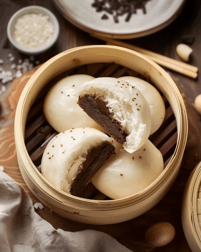Chocolate Steamed Buns Recipe