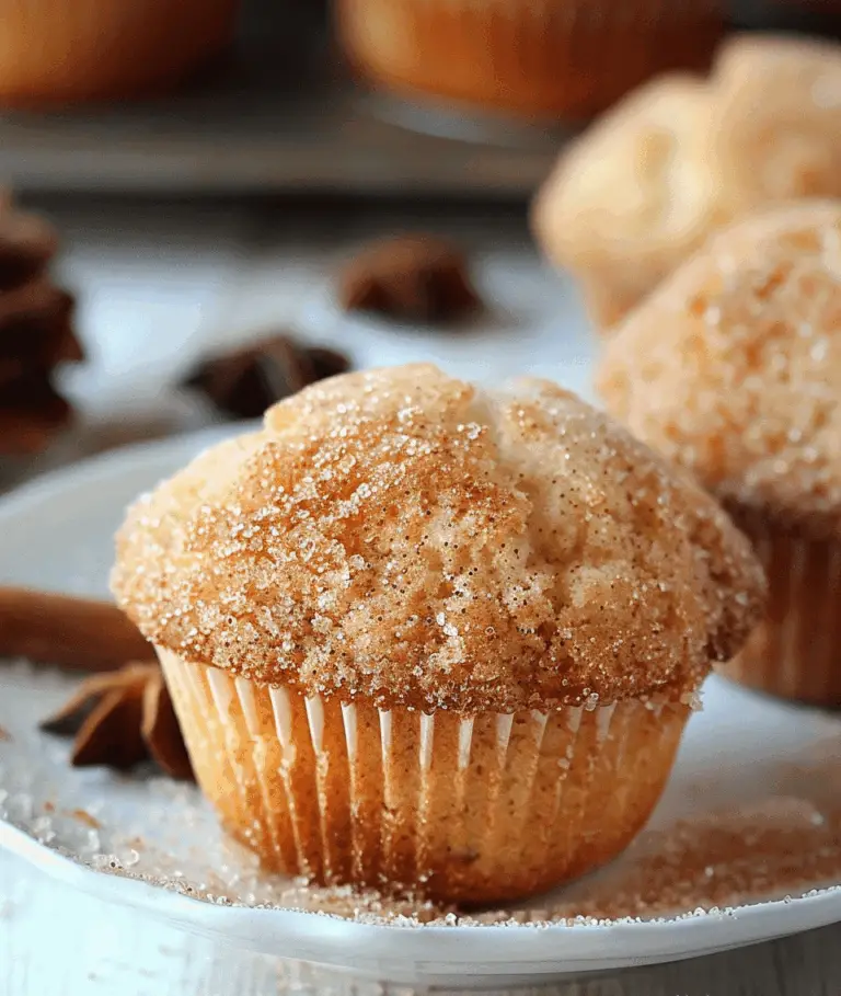 Cinnamon Sugar Muffins