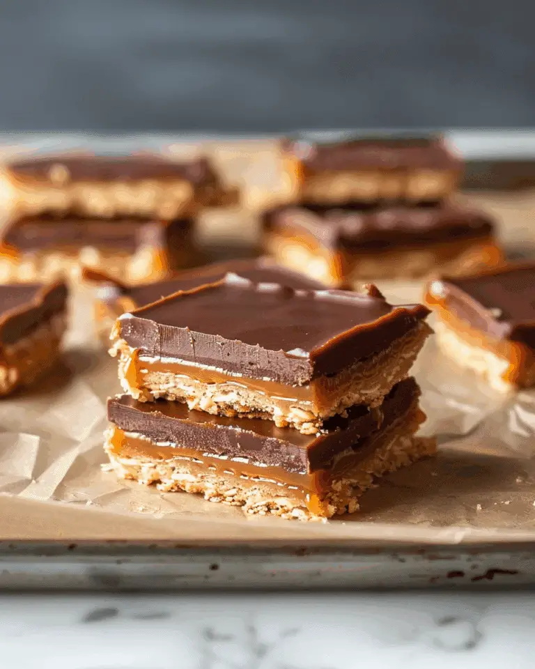Homemade Twix Bars Recipe