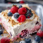 No Bake Berry Dessert Lush
