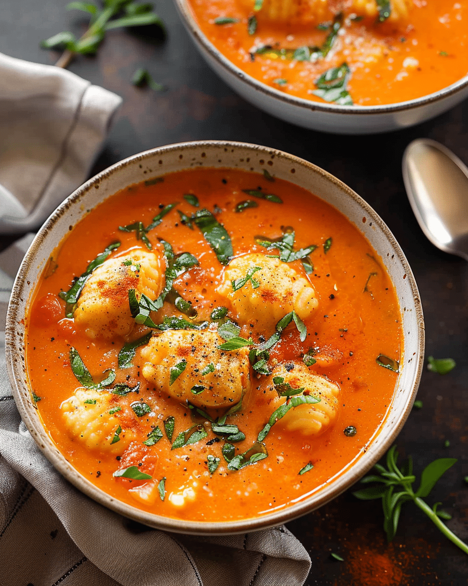 Tomato Gnocchi Soup