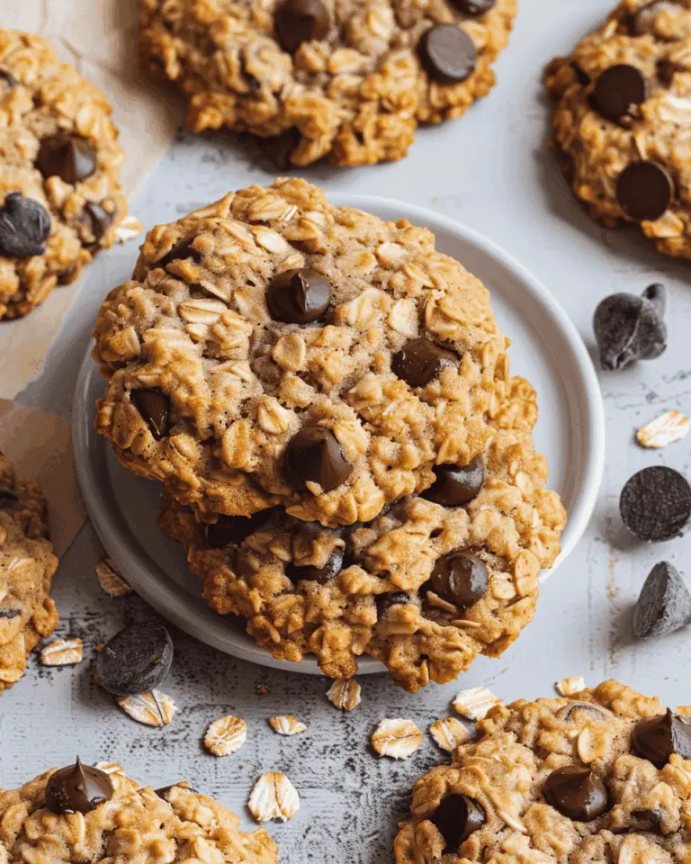 Healthy Oatmeal Protein Cookies