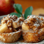 Mini Apple Pie French Toast Cups