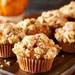 Apple Pumpkin Streusel Muffins (Small Batch)