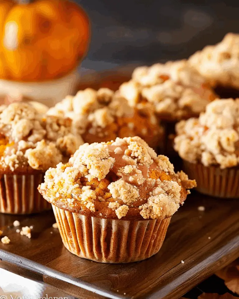 Apple Pumpkin Streusel Muffins (Small Batch)